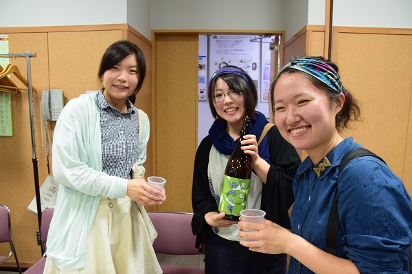 青年醸友会×岩手大学が初のコラボ！学生と日本酒に光