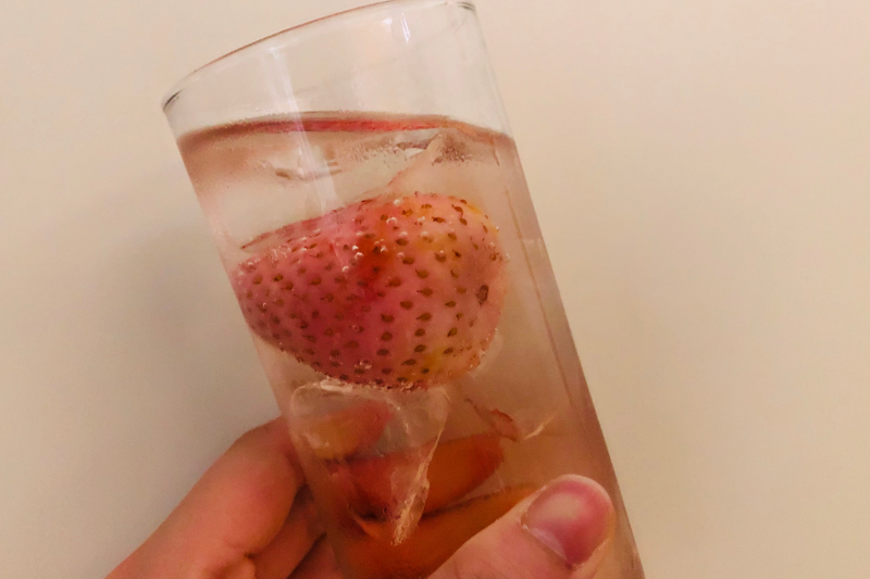 イチゴ好き必見 イチゴ酒 と 日本酒イチゴスムージー きくつかこらむ 菊の司酒造 Kikunotsukasa